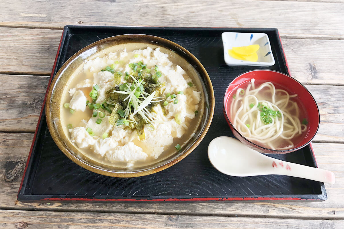 ぶっかけゆし豆腐